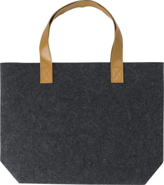 Hunter rPET felt shopping bag  grey