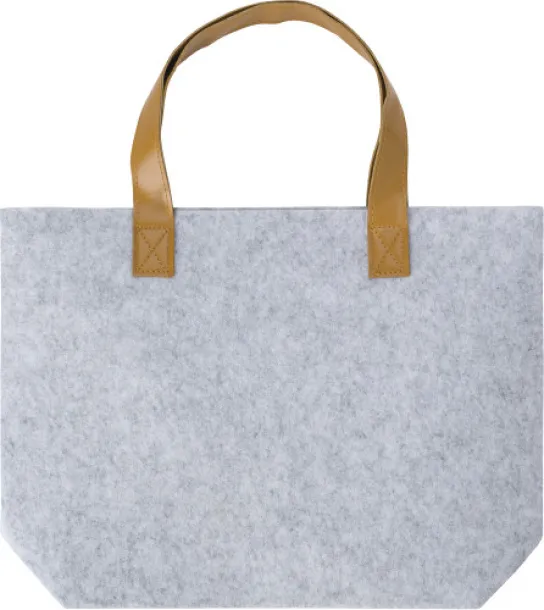 Hunter rPET felt shopping bag  light grey