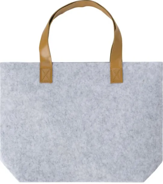 Hunter rPET felt shopping bag  light grey