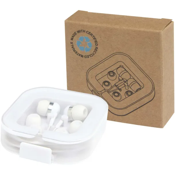 Baekdu wired Type-C headset with recycled plastic storage box White