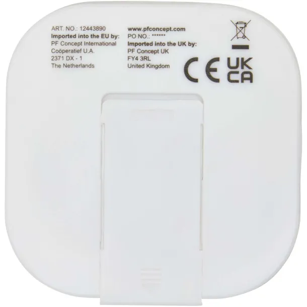 Baekdu wired Type-C headset with recycled plastic storage box Crna