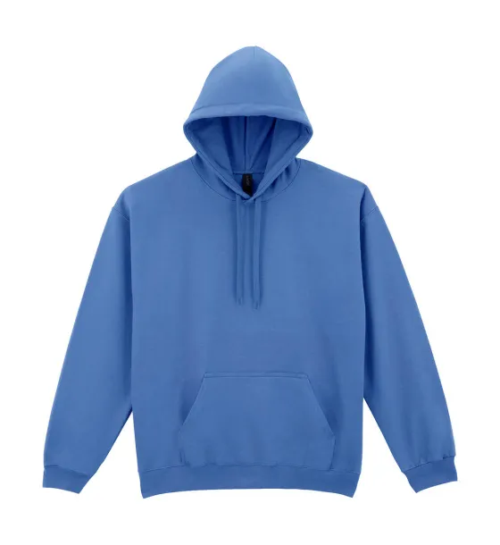 Softstyle flis hoodie za odrasle srednje težine - Gildan Carolina Blue