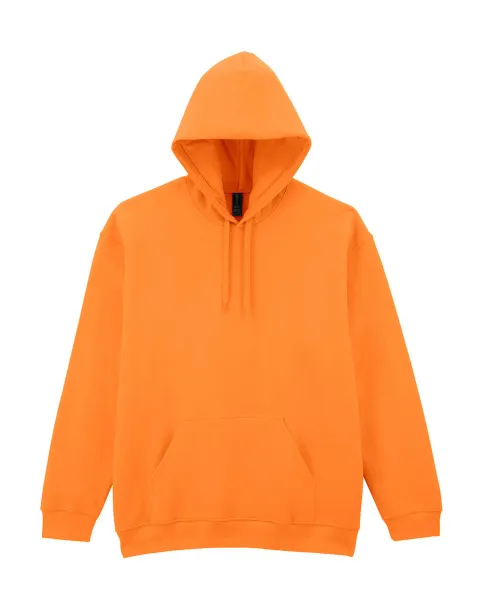 Softstyle flis hoodie za odrasle srednje težine, 285 g/m² - Gildan Tangerine