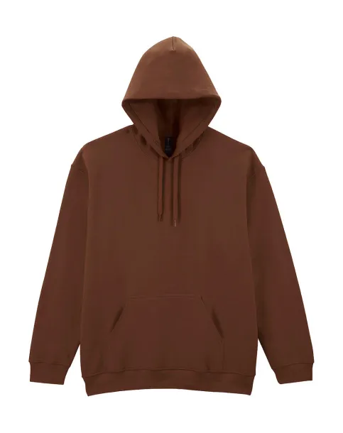 Softstyle flis hoodie za odrasle srednje težine - Gildan Cocoa