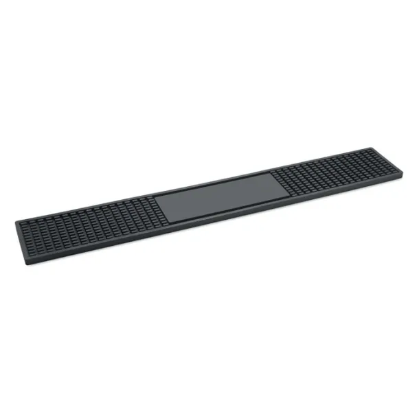 MALTA Bar runner mat in PVC Black