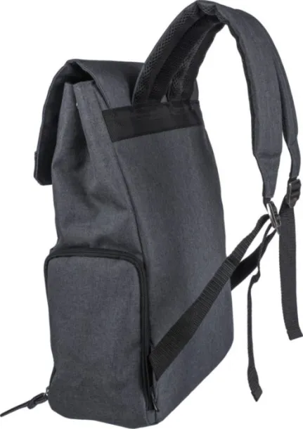 Dennis 600D polyester canvas 15 inch laptop backpack