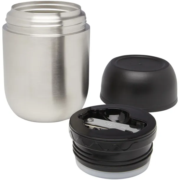 Supo 480 ml double-walled lunch pot - Seasons Silver