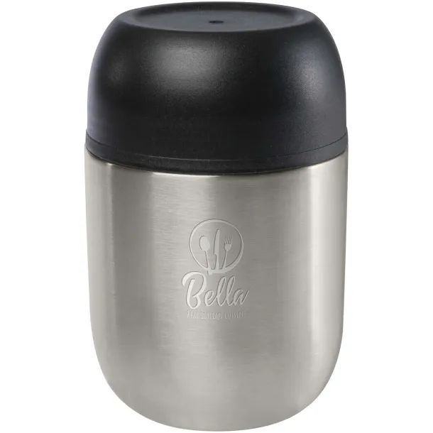 Supo 480 ml double-walled lunch pot - Seasons Silver