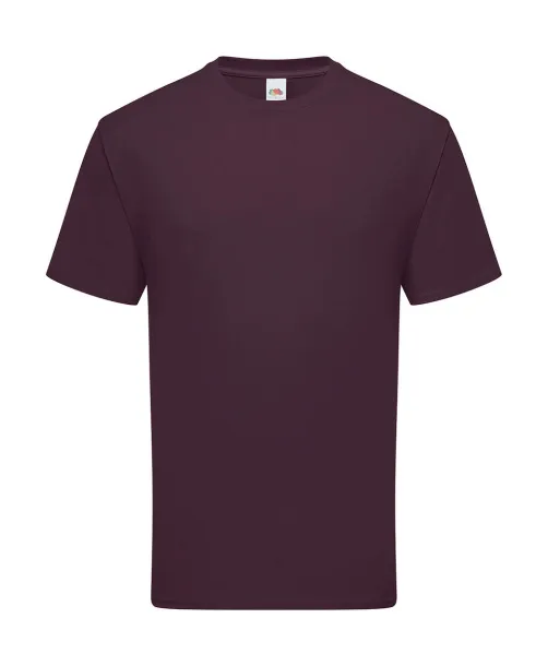  Kratka majica od prstenastog pamuka, 195 g/m² - Fruit of the Loom Dark Plum