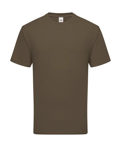  Kratka majica od prstenastog pamuka, 195 g/m² - Fruit of the Loom Truffle