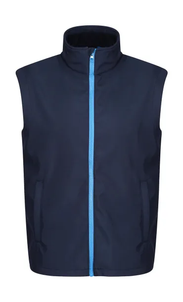  Muški softshell prsluk pogodan za print - Regatta Professional Mornarsko plava French Blue