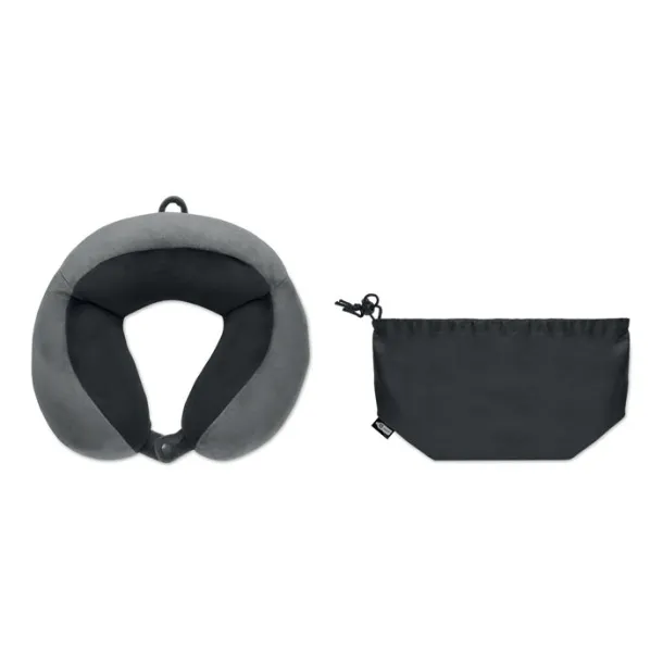 HEDREST Travel pillow in foam stone grey