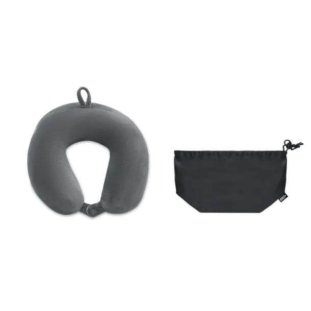 HEDREST Travel pillow in foam stone grey