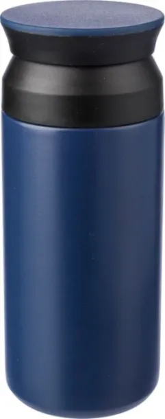 Gwen Stainless steel double-walled drinking mug 350 ml  Plava