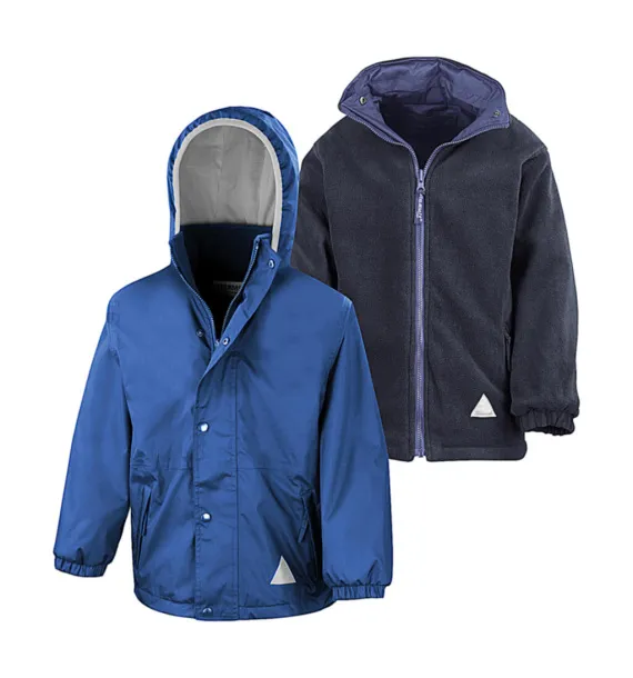  Junior Reversible Stormproof Jacket - Result Kraljevski plava Navy