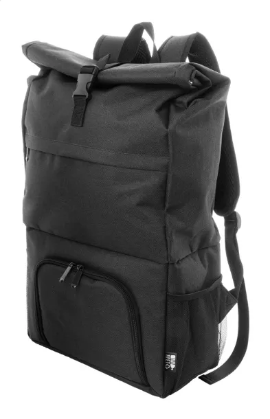 Chilltop RPET cooler backpack Black