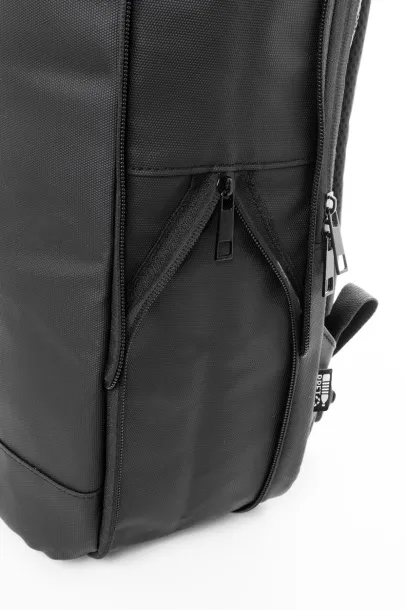 Kasier RPET extendable backpack Black