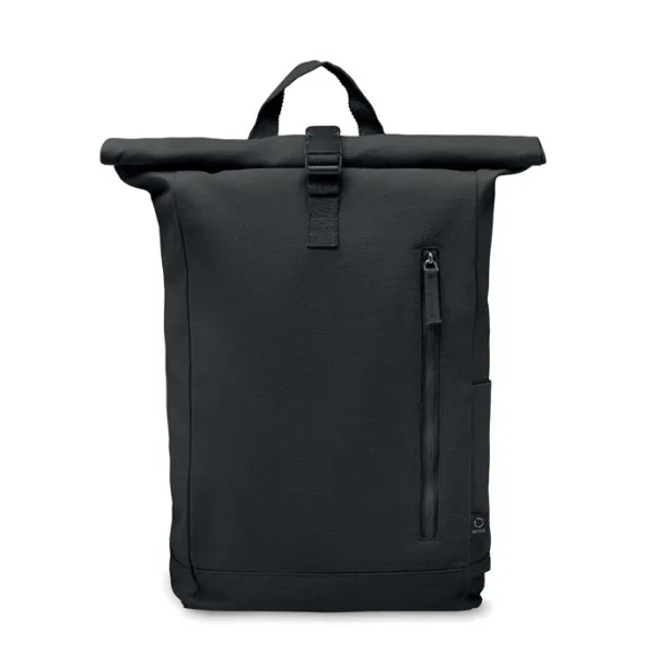 KAMET Roll top backpack 390 gr/m² Black