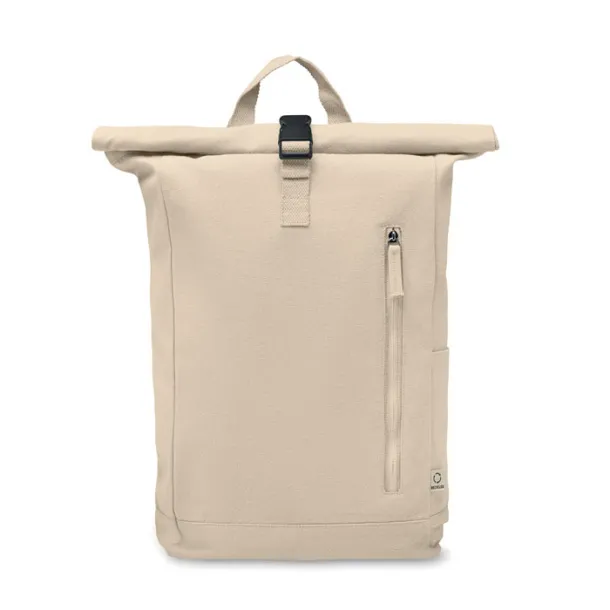 KAMET Roll top backpack 390 gr/m² Beige