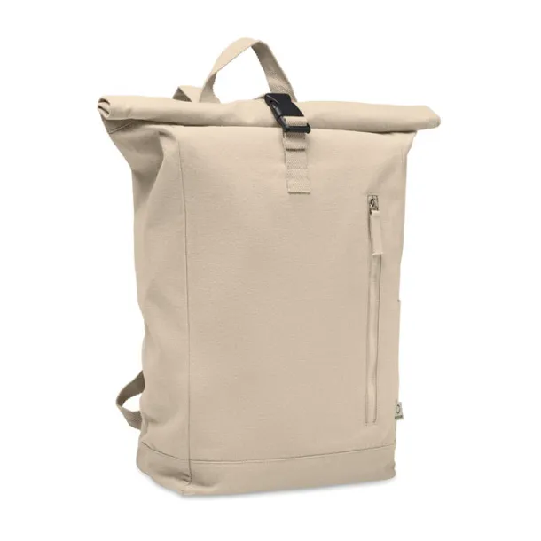 KAMET Roll top backpack 390 gr/m² Beige