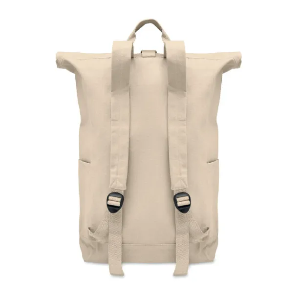 KAMET Roll top backpack 390 gr/m² Beige