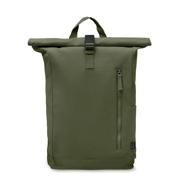 KAMET Roll top backpack 390 gr/m² army green