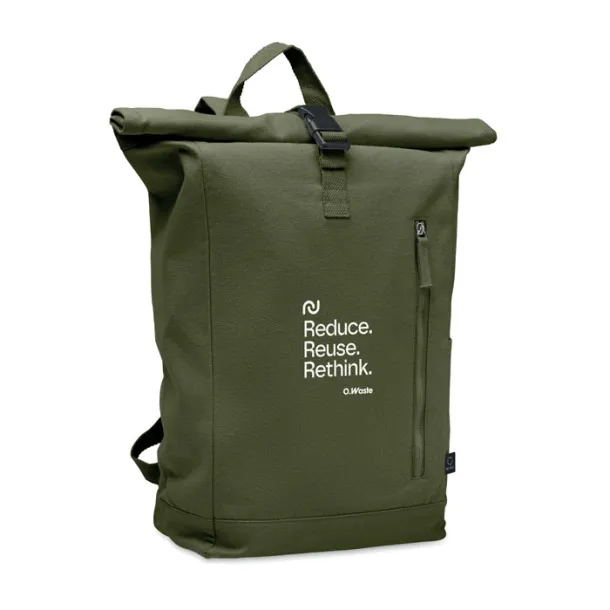 KAMET Roll top backpack 390 gr/m² army green