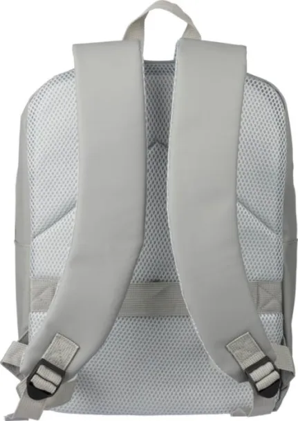 Felicia PU 15 inch laptop backpack Siva