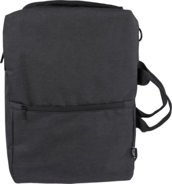 MALLORY rPET polyester (300D) backpack black