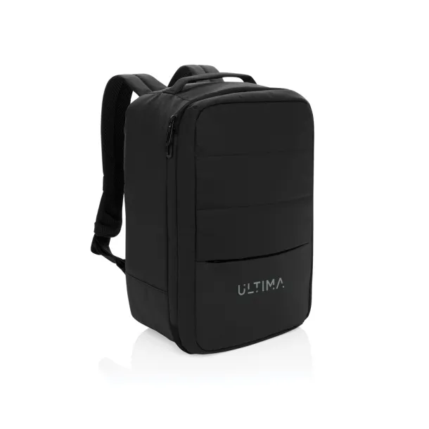 Armond Aware™ RPET Free On Board 15" laptop travel pack - XD Xclusive Black 