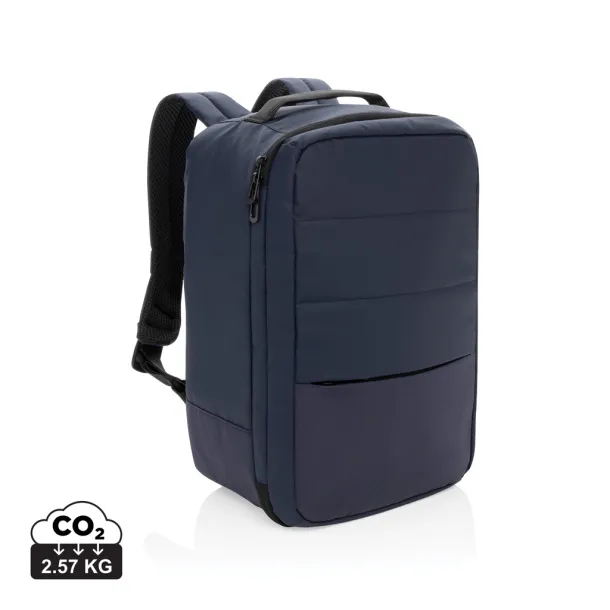 Armond Aware™ RPET Free On Board 15" laptop travel pack - XD Xclusive navy 