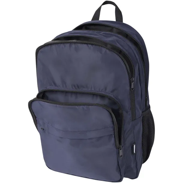 Trend Plus GRS reciklirani ruksak za 15” laptop, 20L Mornarsko plava