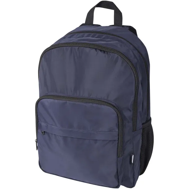 Trend Plus GRS reciklirani ruksak za 15” laptop, 20L Mornarsko plava