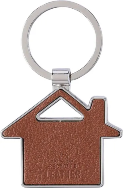 Jim Recycled leather keychain 