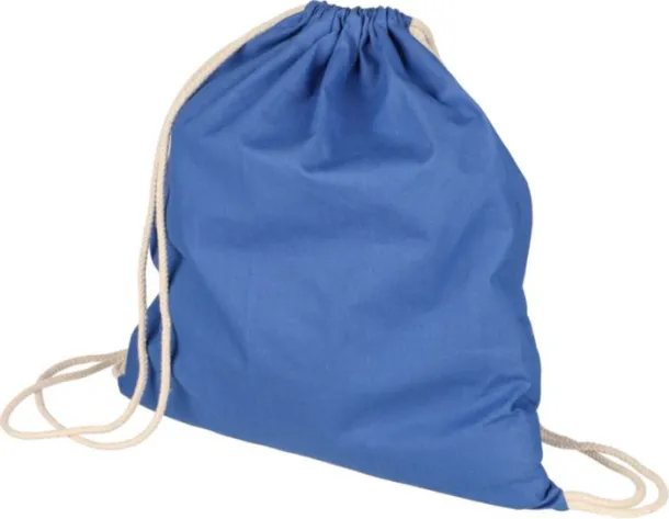 BRIDGET Oeko-Tex cotton (140 gsm) drawstring backpack