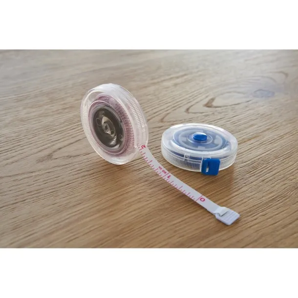  Measuring tape 1,5m light blue