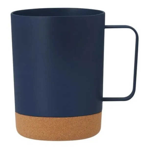  Mug 400 ml with cork detail Mornarski plava