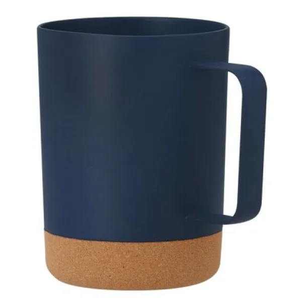  Mug 400 ml with cork detail Mornarski plava