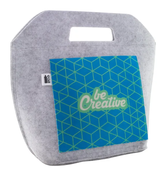 CreaFelt Coolgrab custom RPET cooler bag White Grey