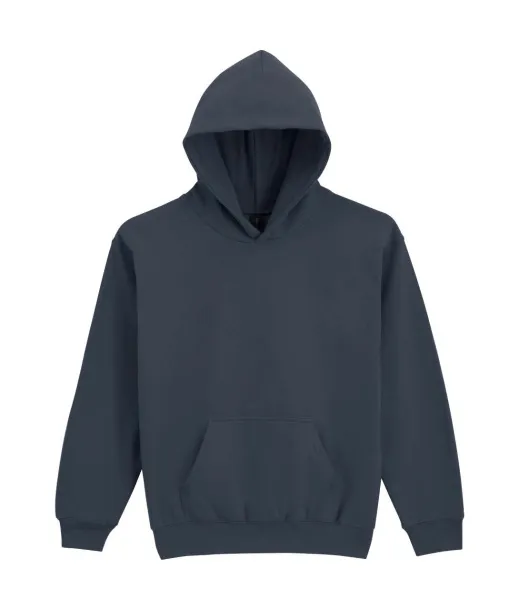 SOFTSTYLE® Dječji flis hoodie - Gildan Dark Heather