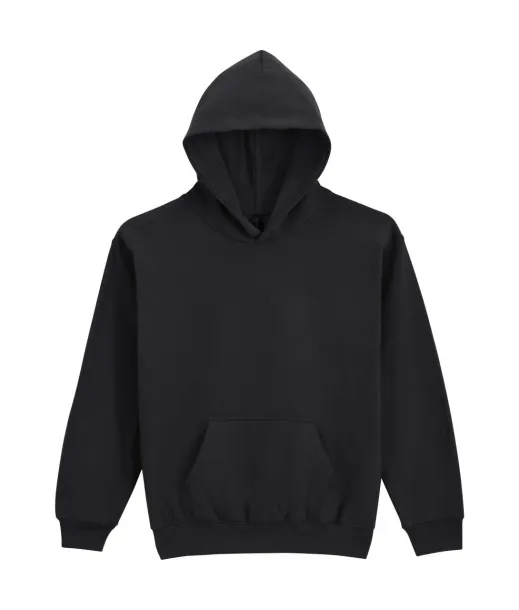 SOFTSTYLE® Dječji flis hoodie, 285 g/m2 - Gildan Crna