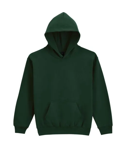 SOFTSTYLE® Dječji flis hoodie, 285 g/m2 - Gildan Šumski zelena