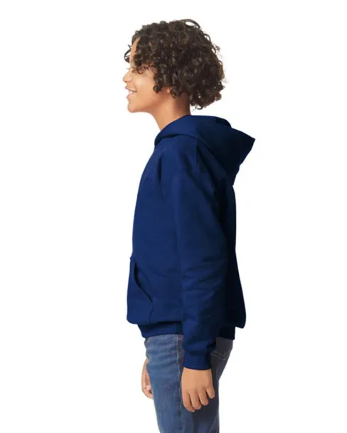 SOFTSTYLE® Dječji flis hoodie - Gildan Mornarsko plava
