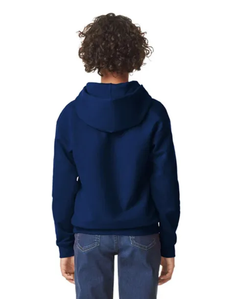 SOFTSTYLE® Dječji flis hoodie, 285 g/m2 - Gildan Mornarsko plava