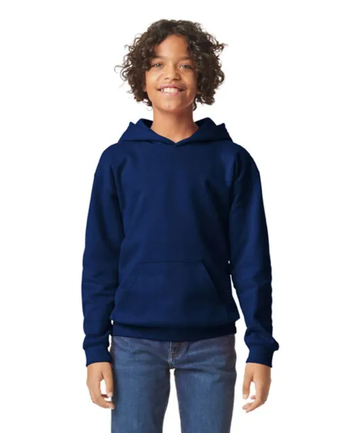 SOFTSTYLE® Dječji flis hoodie, 285 g/m2 - Gildan Mornarsko plava