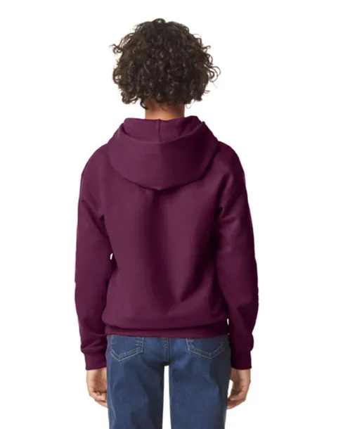 SOFTSTYLE® MIDWEIGHT FLEECE YOUTH HOODIE - Gildan Maroon