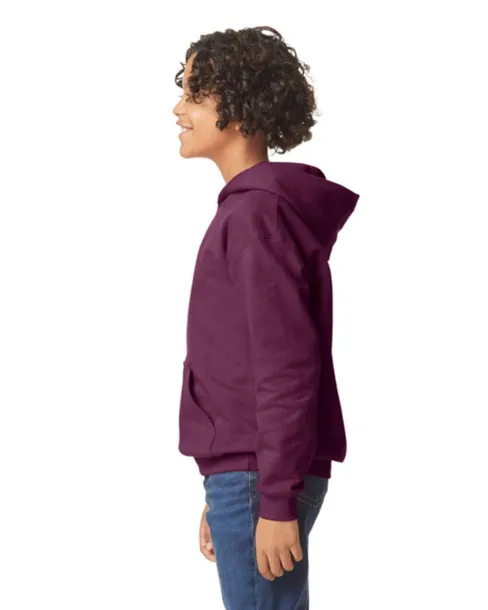 SOFTSTYLE® MIDWEIGHT FLEECE YOUTH HOODIE - Gildan Maroon