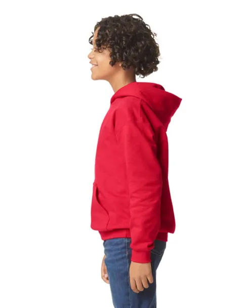 SOFTSTYLE® Dječji flis hoodie, 285 g/m2 - Gildan Crvena