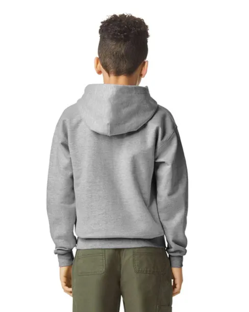 SOFTSTYLE® Dječji flis hoodie, 285 g/m2 - Gildan Ideal Oxford Grey