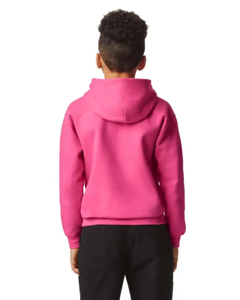 SOFTSTYLE® Dječji flis hoodie, 285 g/m2 - Gildan Pink Lemonade